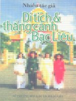 Di tích và thắng cảnh bạc liêu (NXB mũi cà mau 2006)   nhiều tác giả, 137 trang 