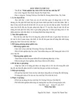 SKKN kinh nghiệm dạy toán có lời văn cho học sinh lớp 1b 