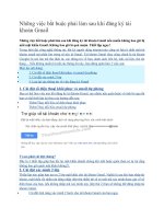 Những việc bắt buộc phải làm sau khi đăng ký tài khoản gmail