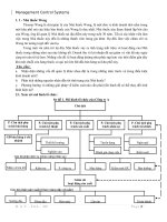 Một Số Bài Tập Kiểm Soát Quản Lý