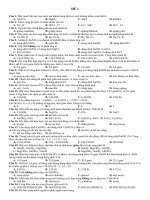 ON THI THPT QUOC GIA 2015 MON HOA