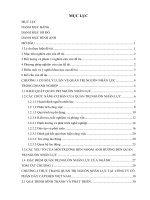 Giải pháp hoàn thiện quản trị nguồn nhân lực tại công ty cổ phần dây cáp điện việt nam đến năm 2020 