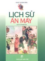 Lịch sử ăn mày (NXB trẻ 2001)   khúc ngạn bân, 350 trang 