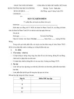 Bản tự kiểm điểm cá nhân