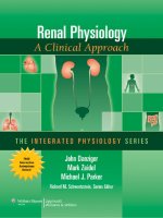 Renal PhysiologyA Clinical Approach  (Sinh ly than va tiep can lam sang )