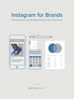 Sprout guide instagram for brands Marketing trên instagram