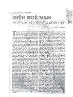 Di sản cố đô Huế dưới ánh sáng chính sách bảo tồn di sản văn hóa dân tộc của Đảng