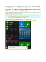 Hướng dẫn tạo xóa người dùng trên win 10
