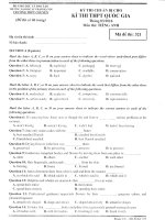 de thi thu thpt quoc gia nam 2016 mon tieng anh truong thpt chuyen dai hoc su pham ha noi lan 2