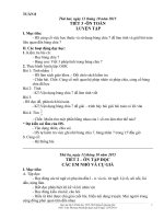 Giáo án lớp 3 buổi chiều tuần 8