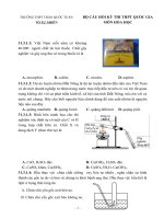 31 NGAN HANG CAU HOI HOA HOC