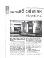 Chủ tịch Hồ Chí Minh với xứ Huế