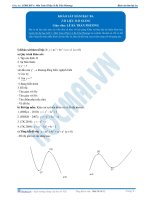 Chuyên đề 02  hàm số và các bài toán liên quan kit1