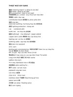 Thuật ngữ xây dựng Anh Trung Việt