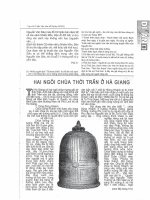 Hai ngôi chùa thời Trần ở Hà Giang