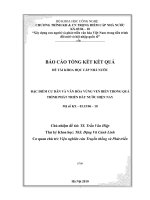 ĐẶC ĐIỂM CƯ DÂN VÀ VĂN HÓA VÙNG VEN BIỂN TRONG QUÁ TRÌNH PHÁT TRIỂN ĐẤT NƯỚC HIỆN NAY