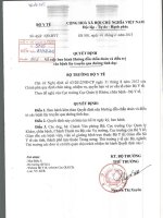 Huong dan chan doan dieu tri benh lay qua duong tinh duc 