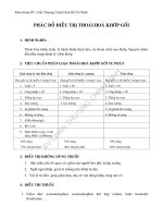 CTH dieu tri thoai hoa khop goi 