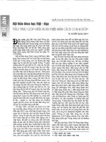 Hội thảo khoa học “Bảo tàng góp phần hoàn thiện nhân cách con người”