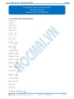 Chuyên đề 05  tích phân kit1