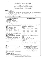 Giáo án lớp 4 tuần 10 buổi chiều