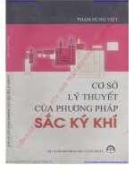 Cơ Sở Lý Thuyết của phương pháp Sắc Kí Khí (ebook) full (hiếm)