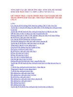 Tổng hợp tài liêu cấp THCS  THPT cực hay