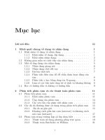 Các thuật toán phân tích phân cụm và ứng dụng