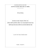 ĐÁNH GIÁ THỰC TRẠNG CÔNG TÁC  CÔNG CHỨNG,CHỨNG THỰC CÁC GIAO DỊCH VỀ ĐẤT ĐAI  TRÊN ĐỊA BÀN QUẬN ĐỐNG ĐA,THÀNH PHỐ HÀ NỘI