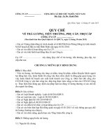 Quy chế trả lương, thưởng