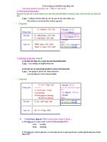 Cách sử dụng các thời,thì trong tiếng anh