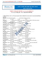 DeThiThu THPTQG tienganh codieu moonvn 02