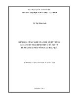 ĐÁNH GIÁ CÔNG NGHỆ CỦA MỘT SỐ HỆ THỐNG XỬ LÝ NƯỚC THẢI BỆNH VIỆN Ở HÀ NỘI VÀ ĐỀ XUẤT GIẢI PHÁP NÂNG CAO HIỆU QUẢ