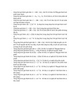 câu hỏi trắc nghiệm kế toán tài chính doanh nghiệp 2