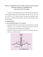 THEO DÕI VÀ QUẢN LÝ BIẾN CỐ BẤT LỢI XẢY RA TRÊN BỆNH NHÂN TRONG QUÁ TRÌNH ĐIỀU TRỊ BẰNG PHÁC ĐỒ CÓ CHỨA BDQ