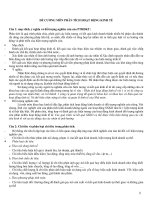 Đề cương ôn tập môn phân tích hoạt động kinh tế 