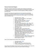 List of commercial slogans ( Famous people  s slogans )