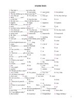 Bộ đề 100 câu hỏi trắc nghiệm ôn tập tiếng anh New English file tổng hợp kiến thức