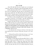 Nghiên cứu kết quả điều trị của peg interferon alpha 2a kết hợp ribavirin và xác định độ xơ hóa gan ở bệnh nhân viêm gan vi rút c mạn tính (TT)