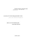 Luận văn thạc sĩ so sánh tu từ với việc hình thành biểu tượng về cây, hoa cho học sinh tiểu học 
