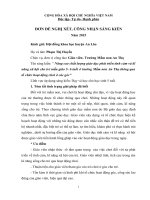 Nâng cao chất lượng giáo dục phát triển tình cảm và kĩ năng xã hội cho trẻ mẫu giáo 5  6 tuổi ở trường mầm non an thọ thông qua tổ chức hoạt động chơi ở các góc