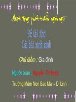 Thơ cái bát xinh xinh