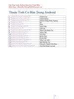 Android ACE (Học Lập Trình Android)