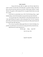 Đánh giá tình hình công tác bồi thường hỗ trợ và tái định cư khi Nhà nước thu hồi đất tại một số dự án trên địa bàn quận Nam Từ Liêm, thành phố Hà Nội