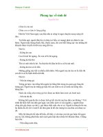 Phong tục về sinh đẻ   nguyễn dư 