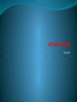 chủ đề 6  kí sinh trùng