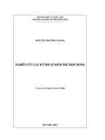 Nghiên cứu các kỹ thuật kiểm thử hộp trắng