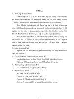 Nghiên cứu kỹ thuật truy bám vệ tinh trong máy thu GPS cấu hình mềm 