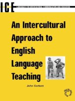 An intercultural approach to english language teaching