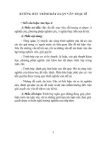 HƯỚNG DẪN TRÌNH BÀY LUẬN VĂN THẠC SĨ